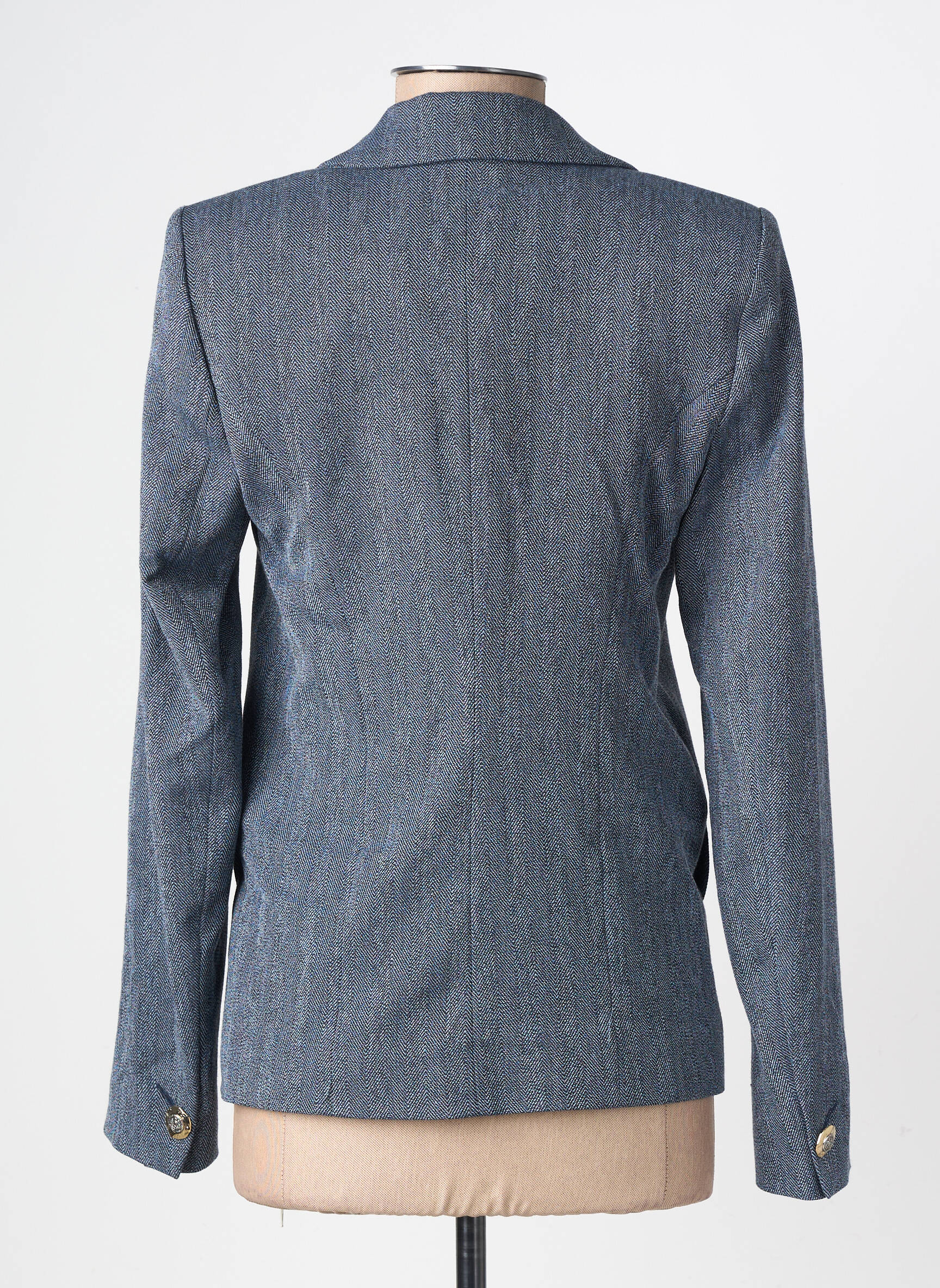 Blazer poches bleu EVA KAYAN femme