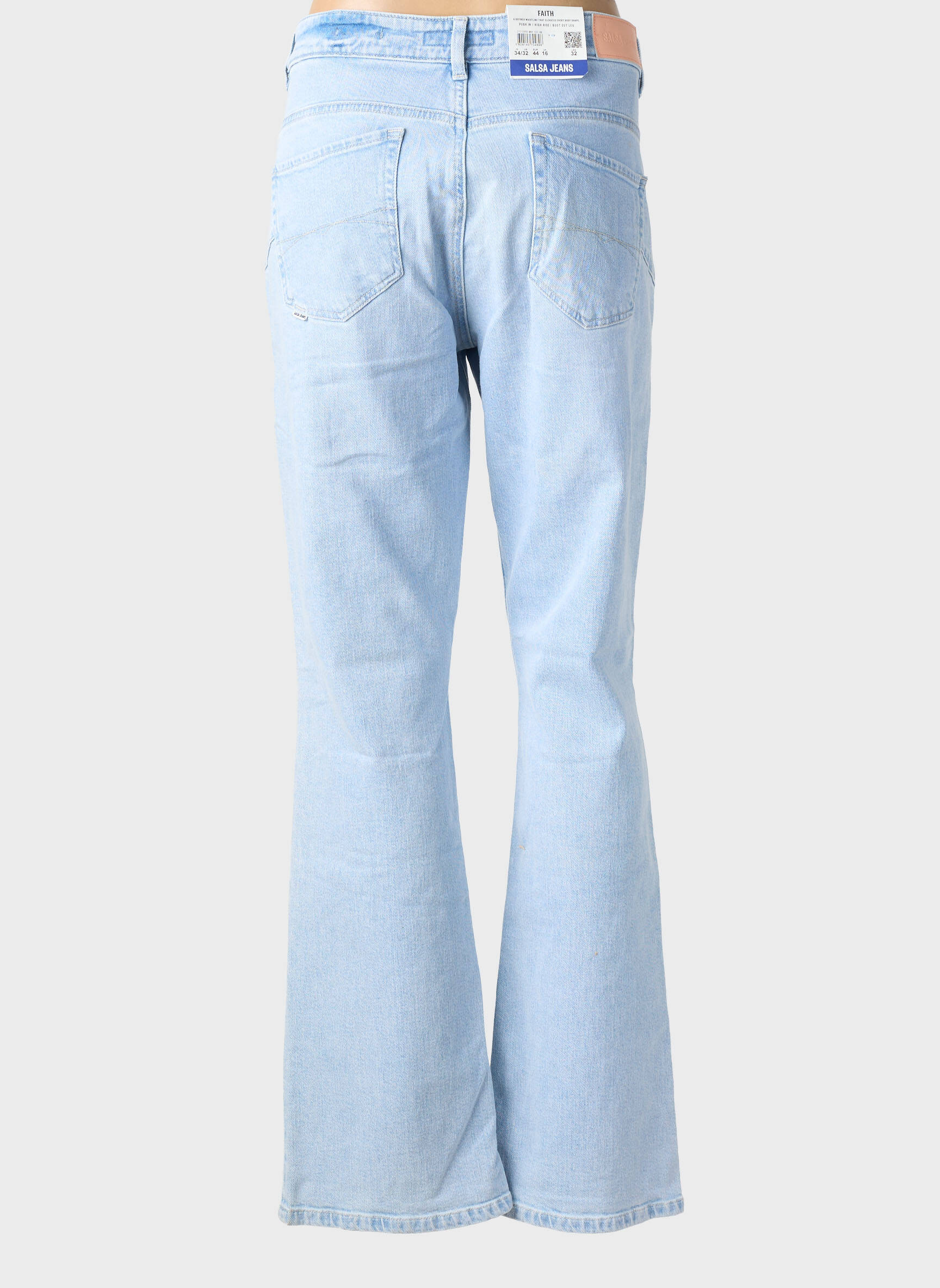 Jeans bootcut taille normale taille normale bleu SALSA femme