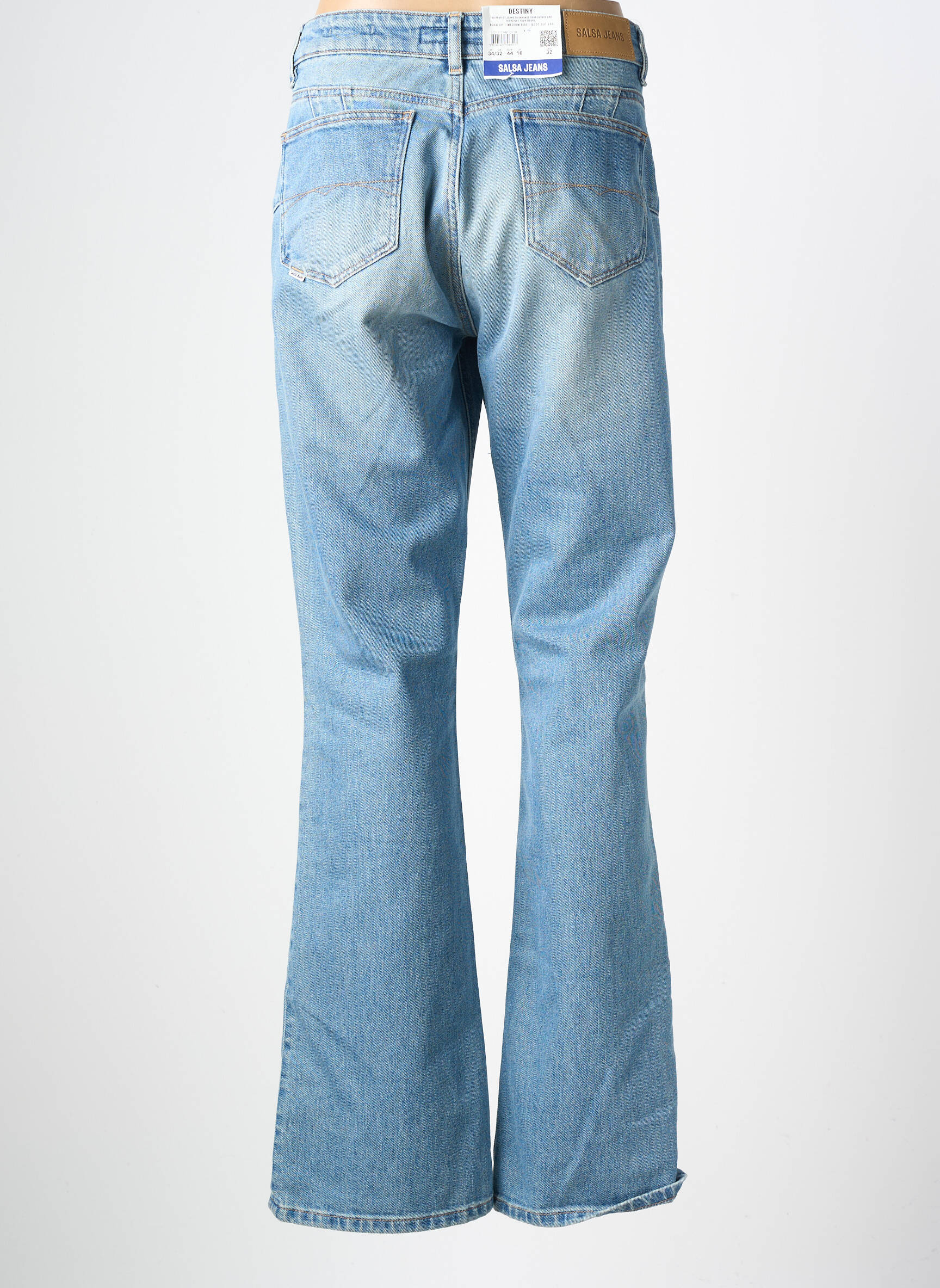 Jeans bootcut taille normale taille normale bleu SALSA femme