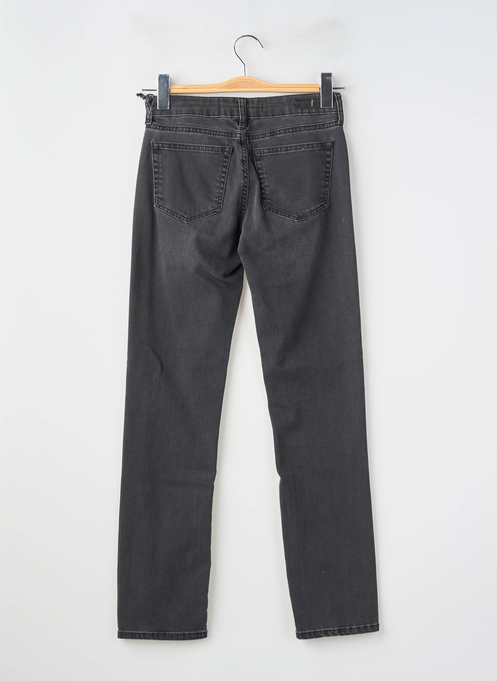 Jeans coupe slim stretch taille normale gris FIVE femme