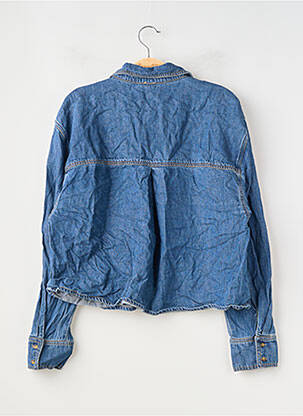 Chemisier manches longues manches longues bleu LA REDOUTE femme