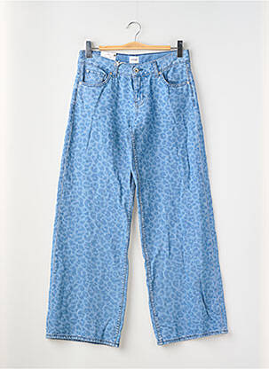 Jeans coupe large stretch taille normale bleu MUSTANG femme