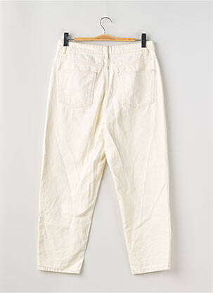 Jeans boyfriend taille haute taille haute beige LA REDOUTE femme