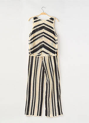Ensemble pantalon bas pantalon beige SUNCOO femme