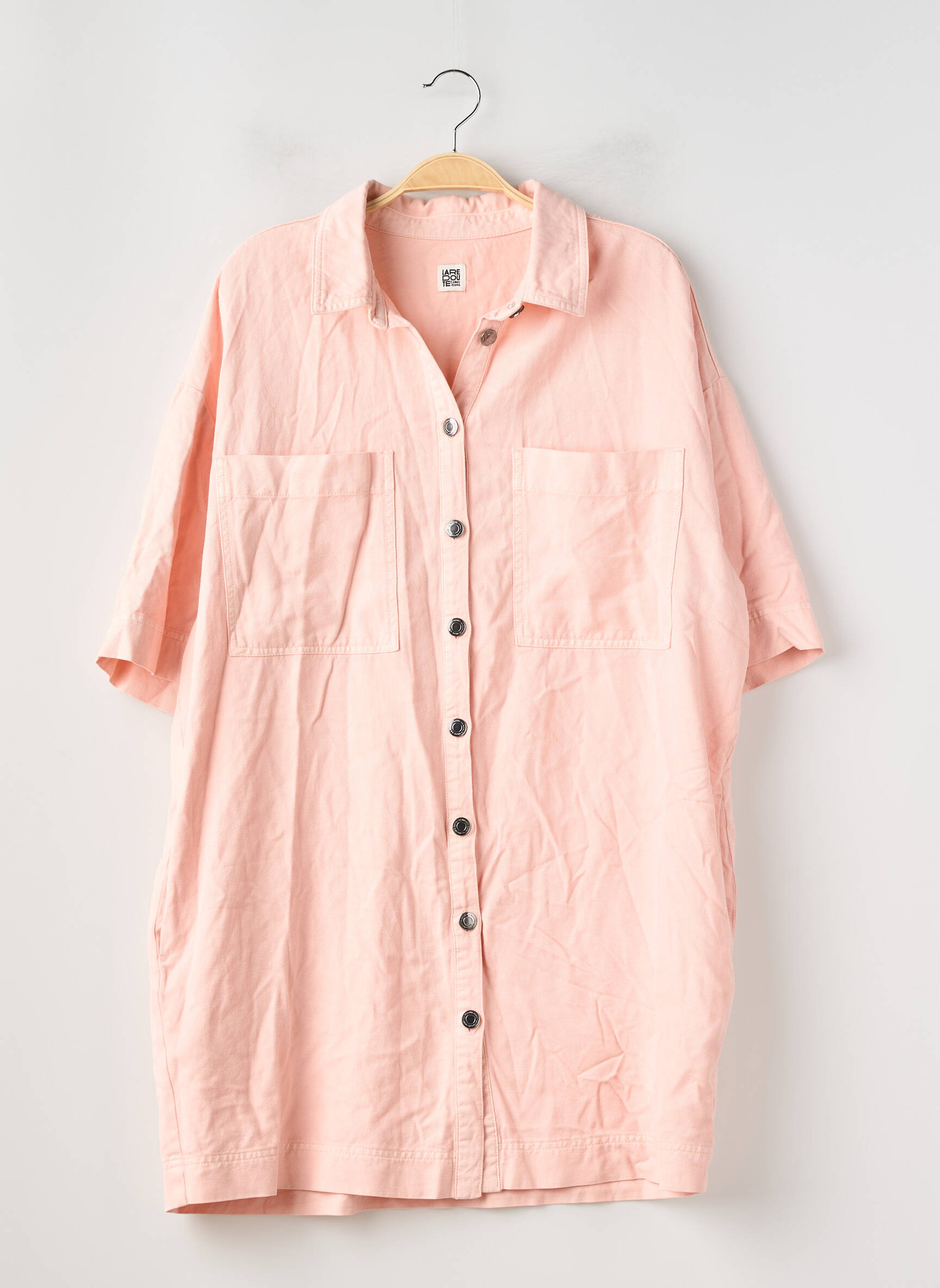 Tunique manches courtes manches courtes rose LA REDOUTE femme