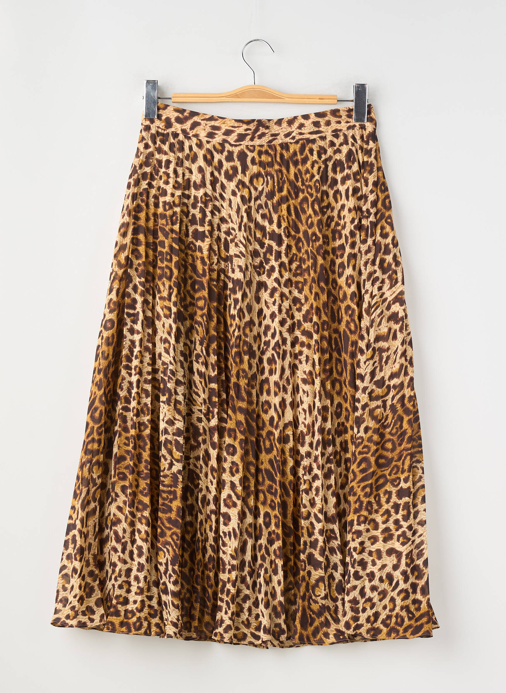 Jupe longue taille haute beige & OTHER STORIES femme