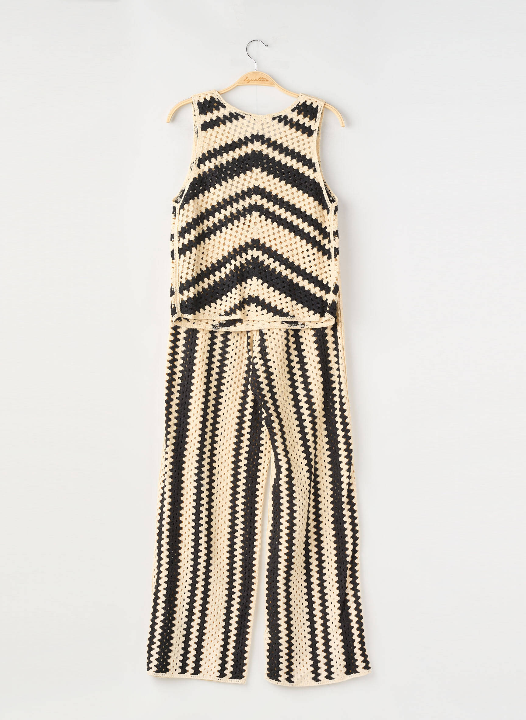 Ensemble pantalon bas pantalon beige SUNCOO femme