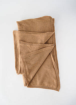 Echarpe stretch marron CASHMERE femme