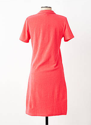 Robe mi-longue manches courtes manches courtes rouge DEAUVILLE & ARMOR-LUX femme