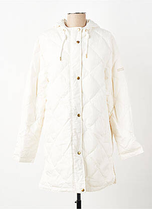Doudoune poches a capuche beige SAINT JAMES femme