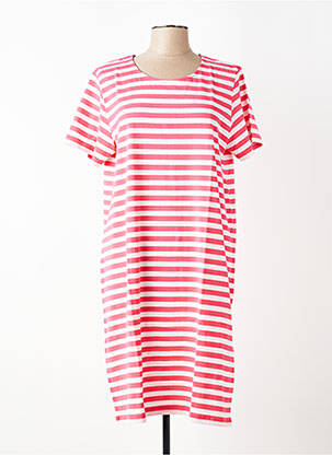 Chemise de nuit imprimé rayures rouge ARMOR LUX femme