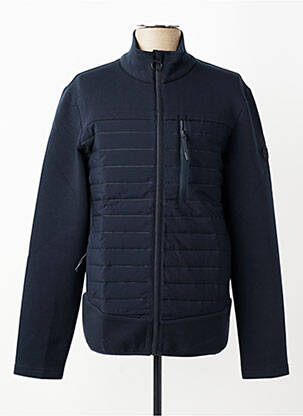 Veste casual poches bleu BERMUDES homme