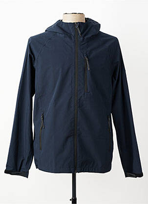 Coupe-vent poches sans capuche bleu BERMUDES homme