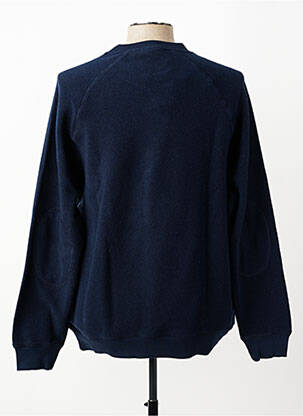 Sweat-shirt stretch manches longues bleu ARMOR LUX homme