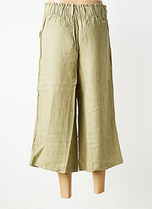 Pantacourt taille haute taille haute vert SAINT JAMES femme