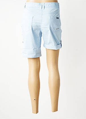Bermuda tissage popeline taille normale bleu SAINT JAMES femme