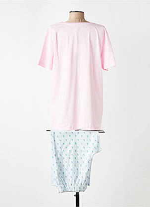Pyjama manches courtes rose ARMOR LUX femme