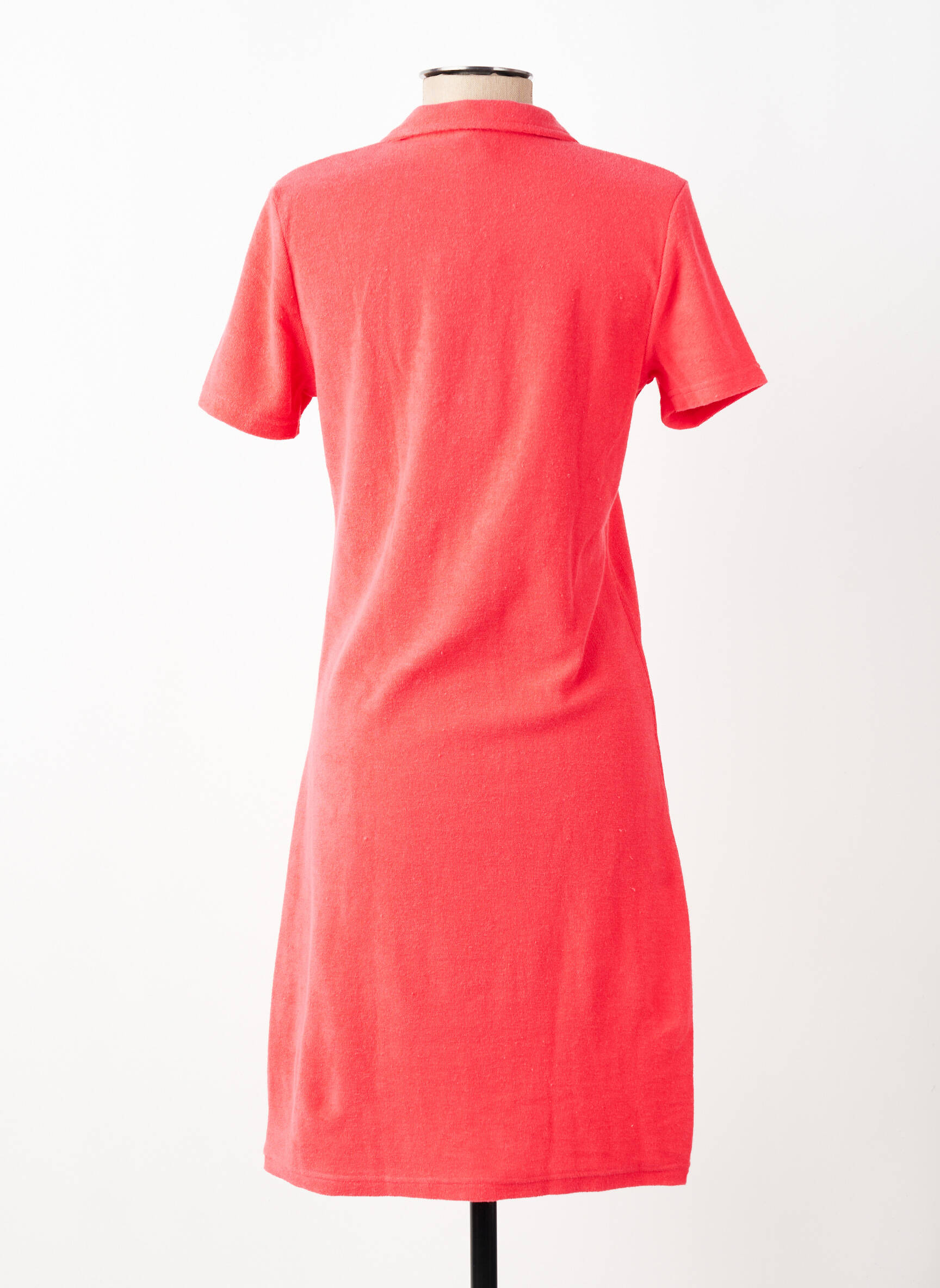 Robe mi-longue manches courtes manches courtes rouge DEAUVILLE & ARMOR-LUX femme