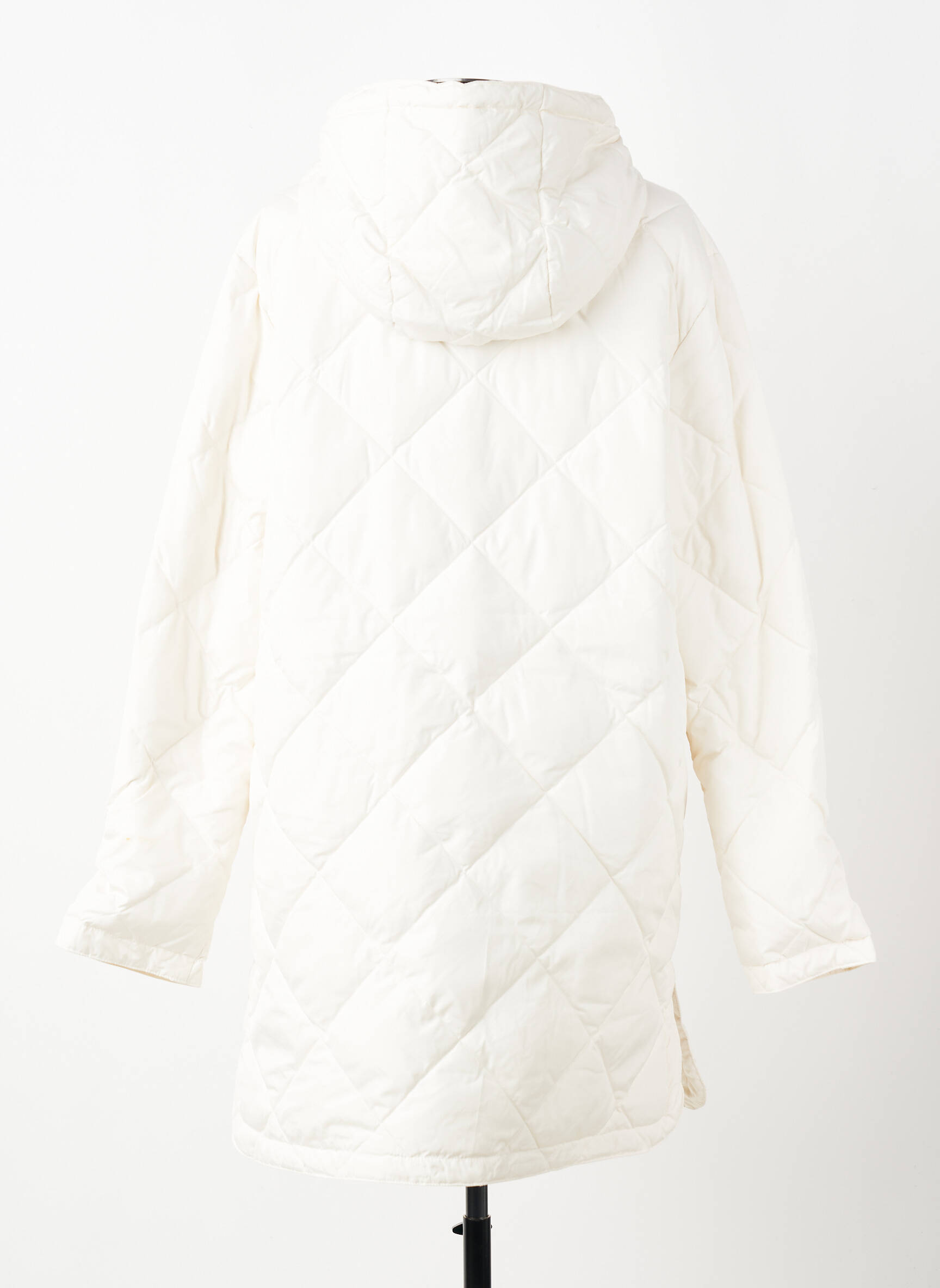 Doudoune poches a capuche beige SAINT JAMES femme