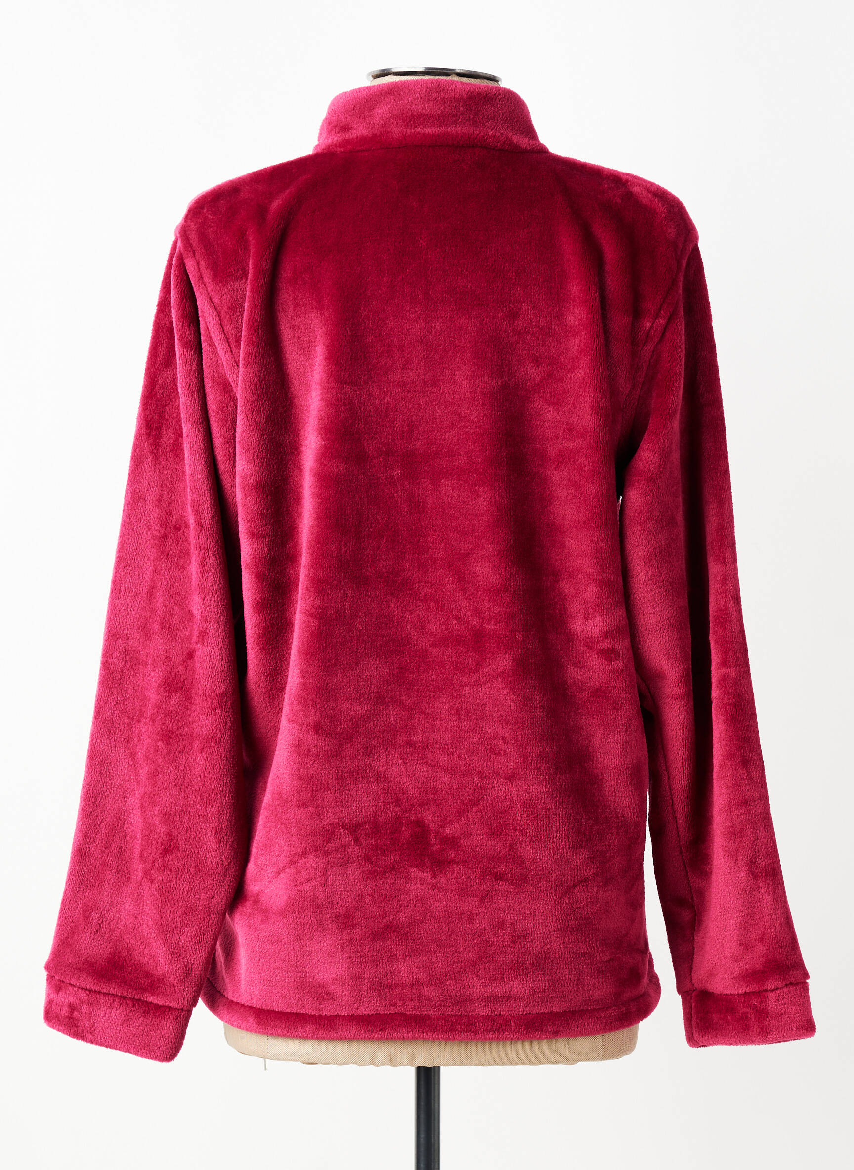 Polaire poches rouge J.MOURA femme