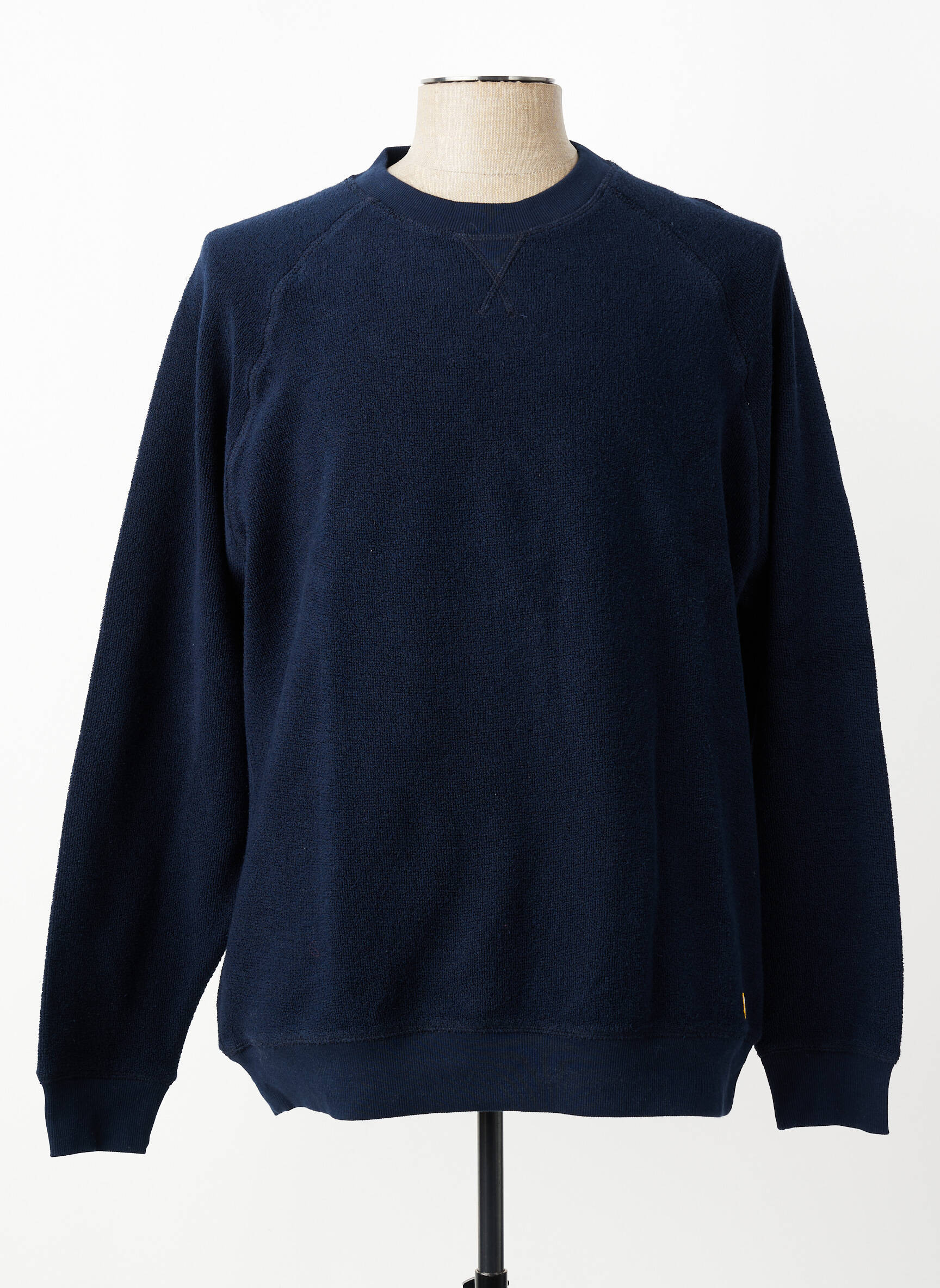 Sweat-shirt stretch manches longues bleu ARMOR LUX homme