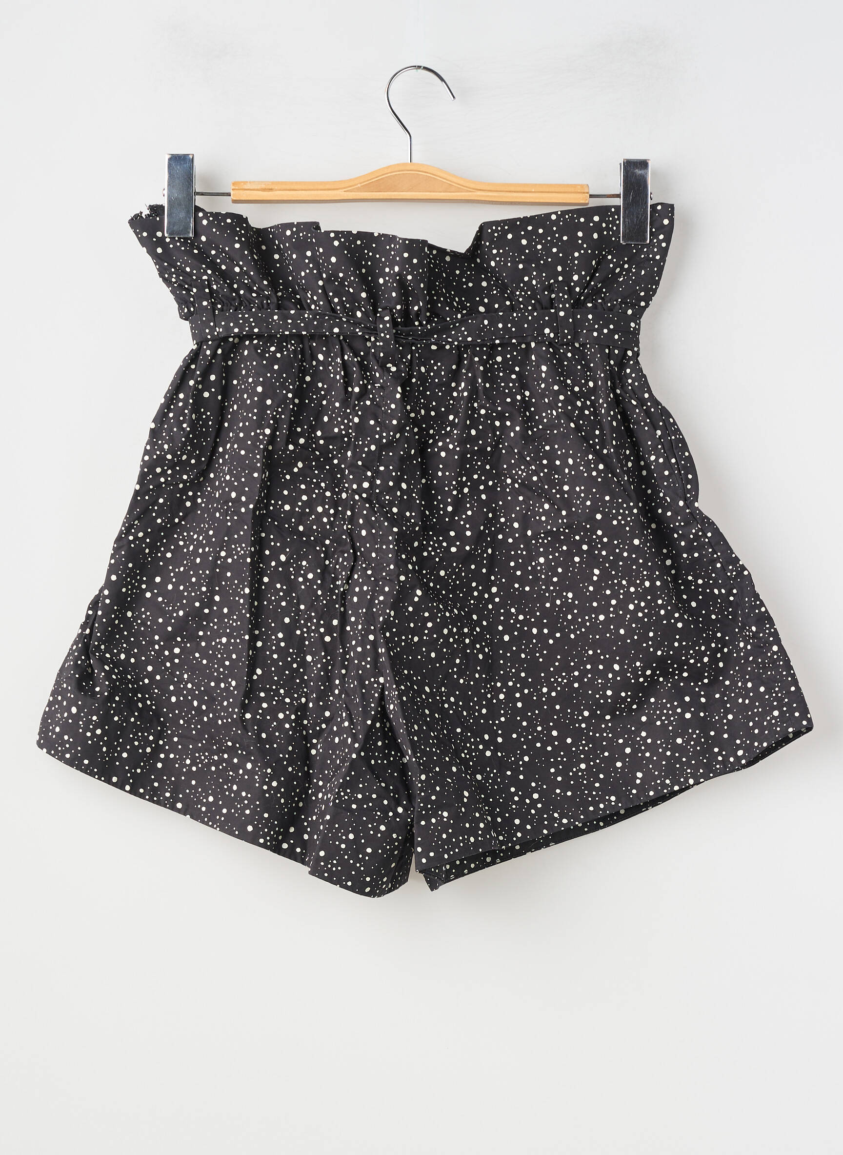 Short taille élastique taille haute noir & OTHER STORIES femme