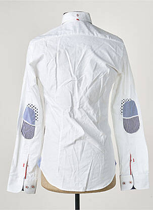 Chemise manches longues coupe cintrée blanc THE SURFCAR homme