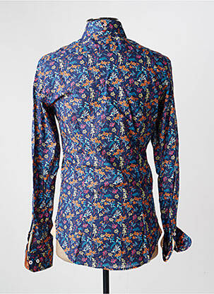 Chemise manches longues coupe cintrée bleu THE SURFCAR homme