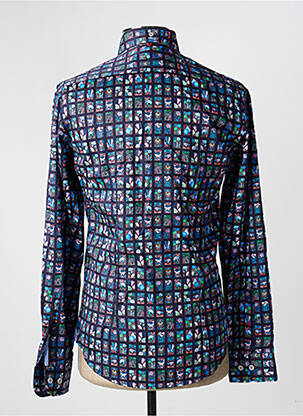 Chemise manches longues imprimé fantaisie bleu THE SURFCAR homme