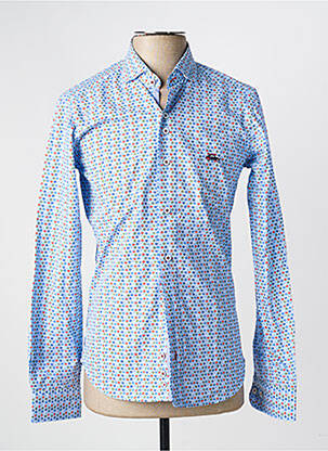 Chemise manches longues imprimé fantaisie bleu THE SURFCAR homme