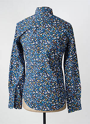 Chemise manches longues coupe cintrée bleu DARIO BELTRAN homme