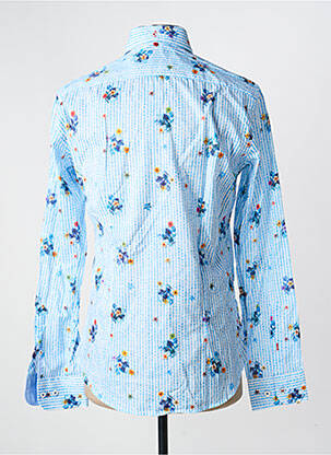 Chemise manches longues coupe cintrée bleu THE SURFCAR homme