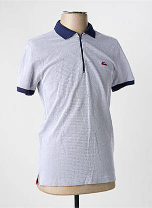 Polo tissage jersey manches courtes bleu THE SURFCAR homme