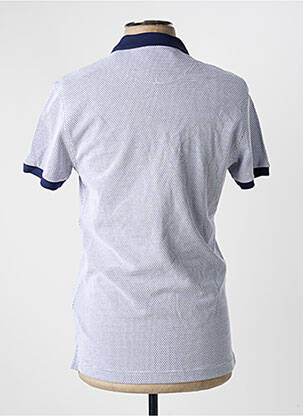 Polo tissage jersey manches courtes bleu THE SURFCAR homme