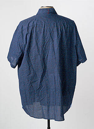 Chemise manches courtes imprimé fantaisie bleu THE SURFCAR homme