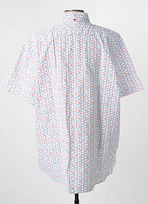 Chemise manches courtes imprimé fantaisie blanc THE SURFCAR homme