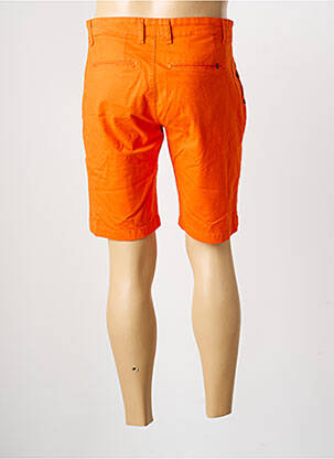 Bermuda tissage denim taille normale orange RECYCLED ART WORLD homme