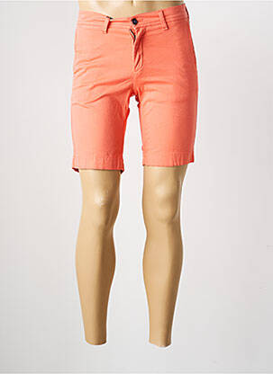 Bermuda taille à pinces taille normale orange THE SURFCAR homme