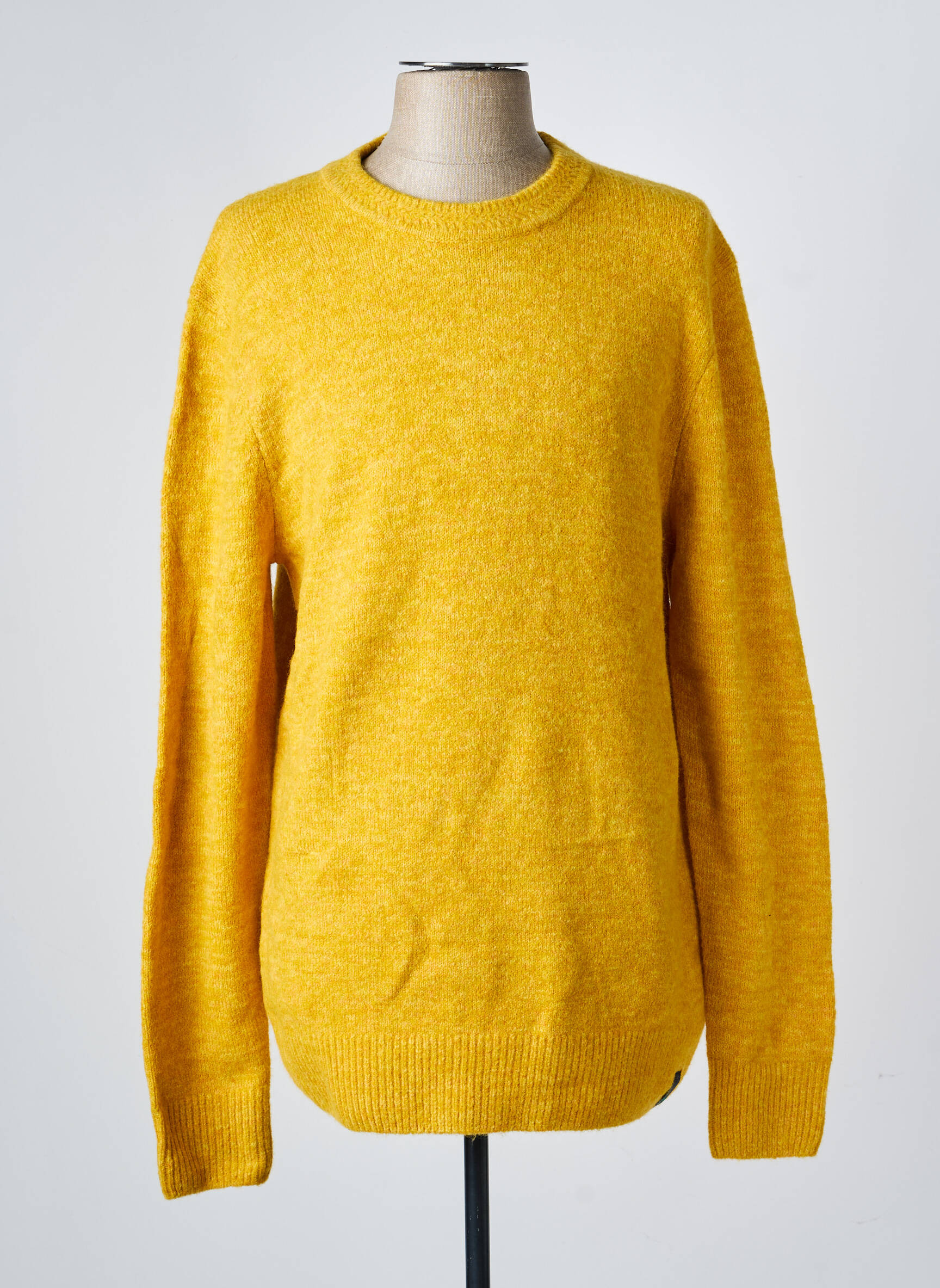 Pull stretch manches longues jaune SCOTCH & SODA homme