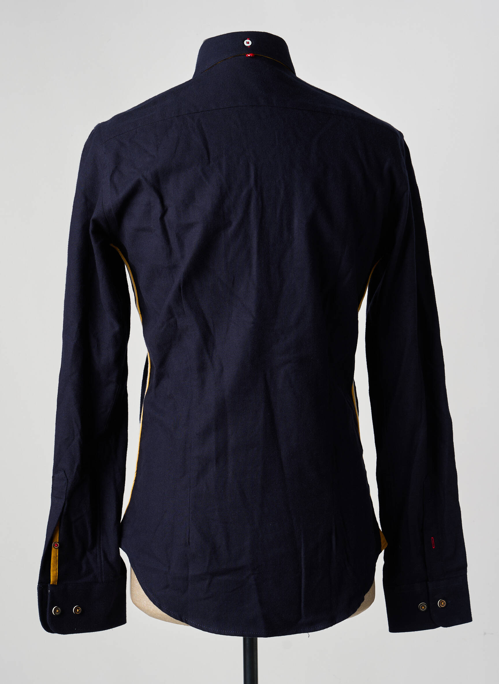 Chemise manches longues coupe cintrée bleu THE SURFCAR homme