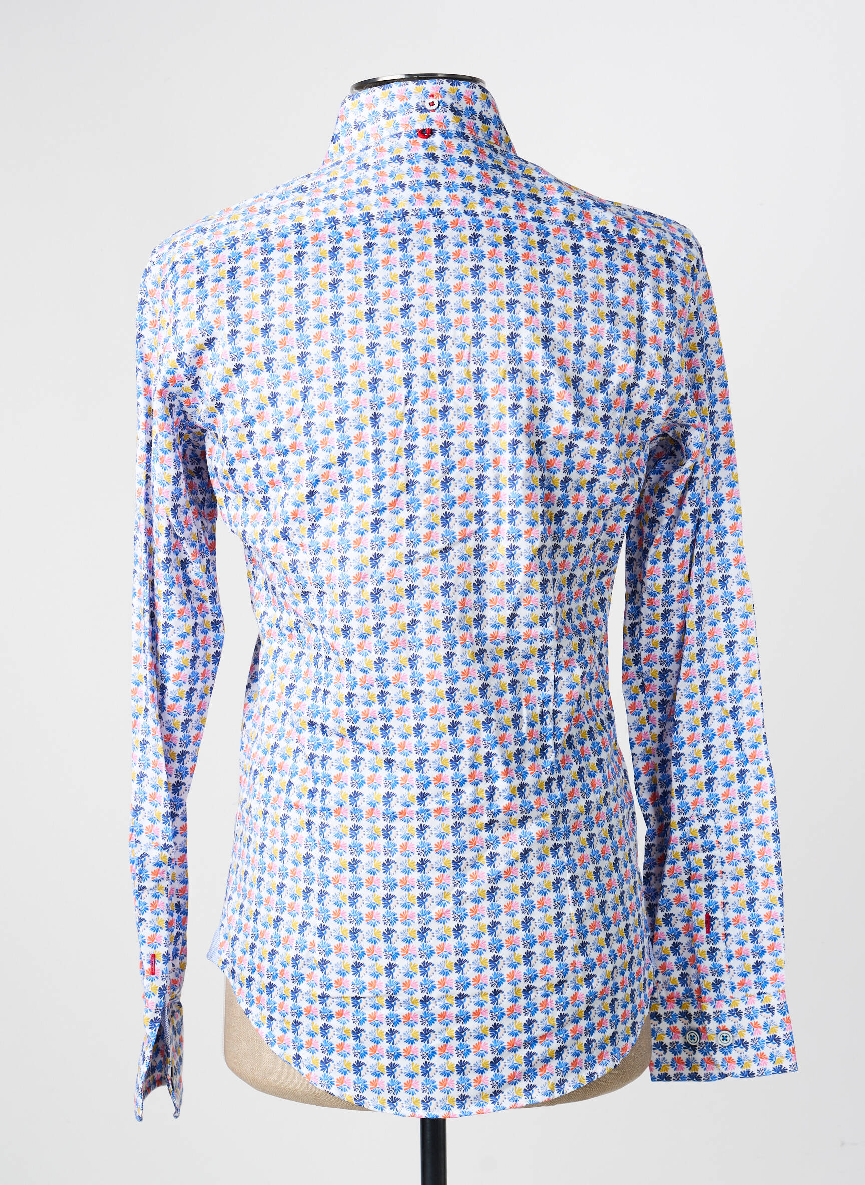 Chemise manches longues imprimé fantaisie bleu THE SURFCAR homme