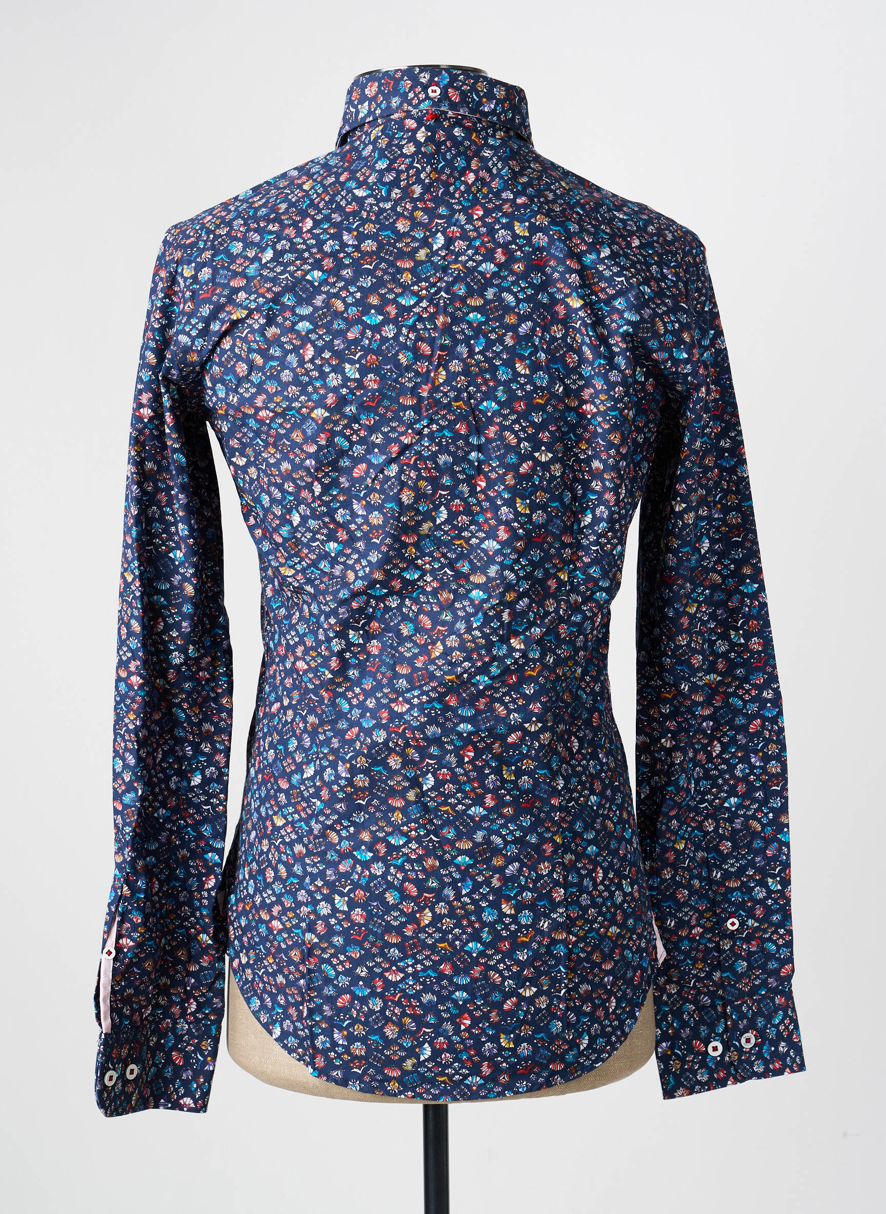 Chemise manches longues imprimé fantaisie bleu THE SURFCAR homme