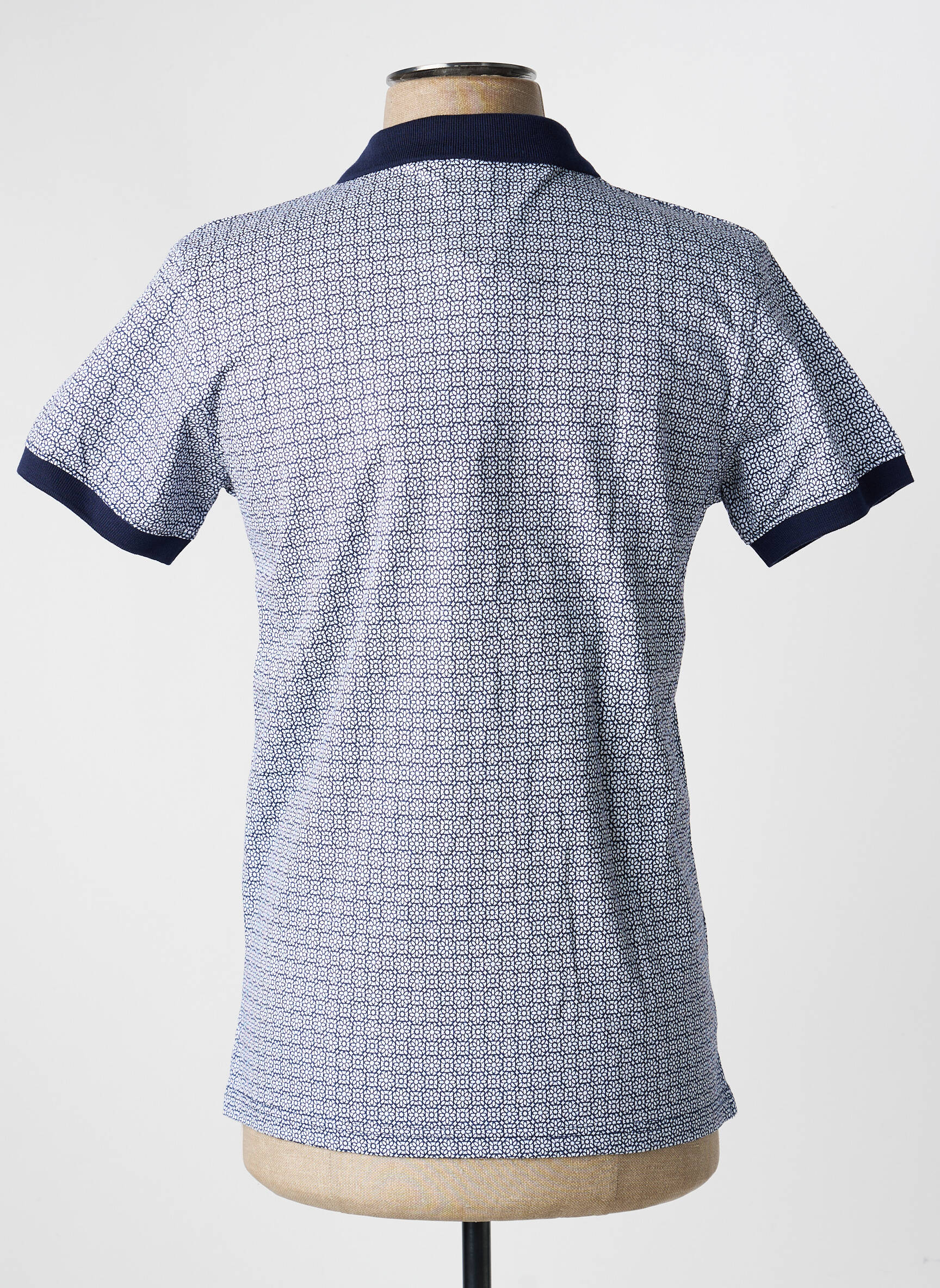 Polo tissage jersey manches courtes bleu !OHO! homme