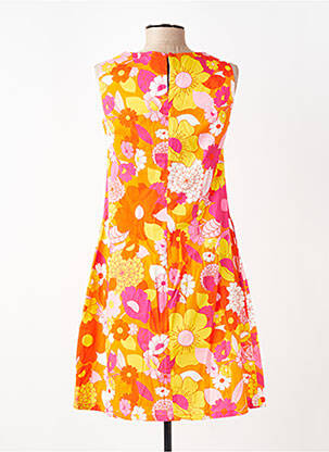 Robe courte sans manche sans manche orange CISSI OCH SELMA femme