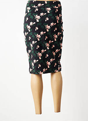 Jupe mi-longue stretch noir 4 FUNKY FLAVOURS femme