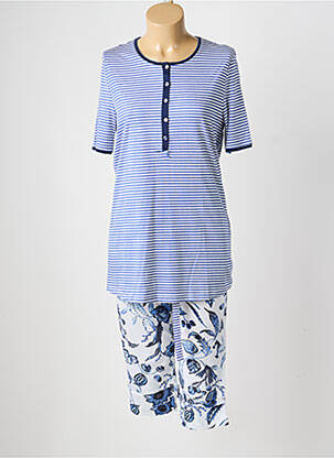 Pyjama tissage jersey bleu RINGELLA femme