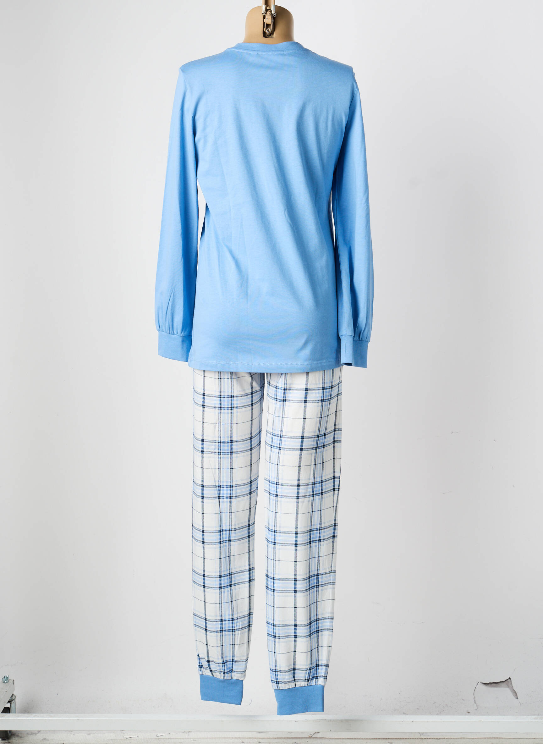 Pyjama tissage jersey bleu RINGELLA femme