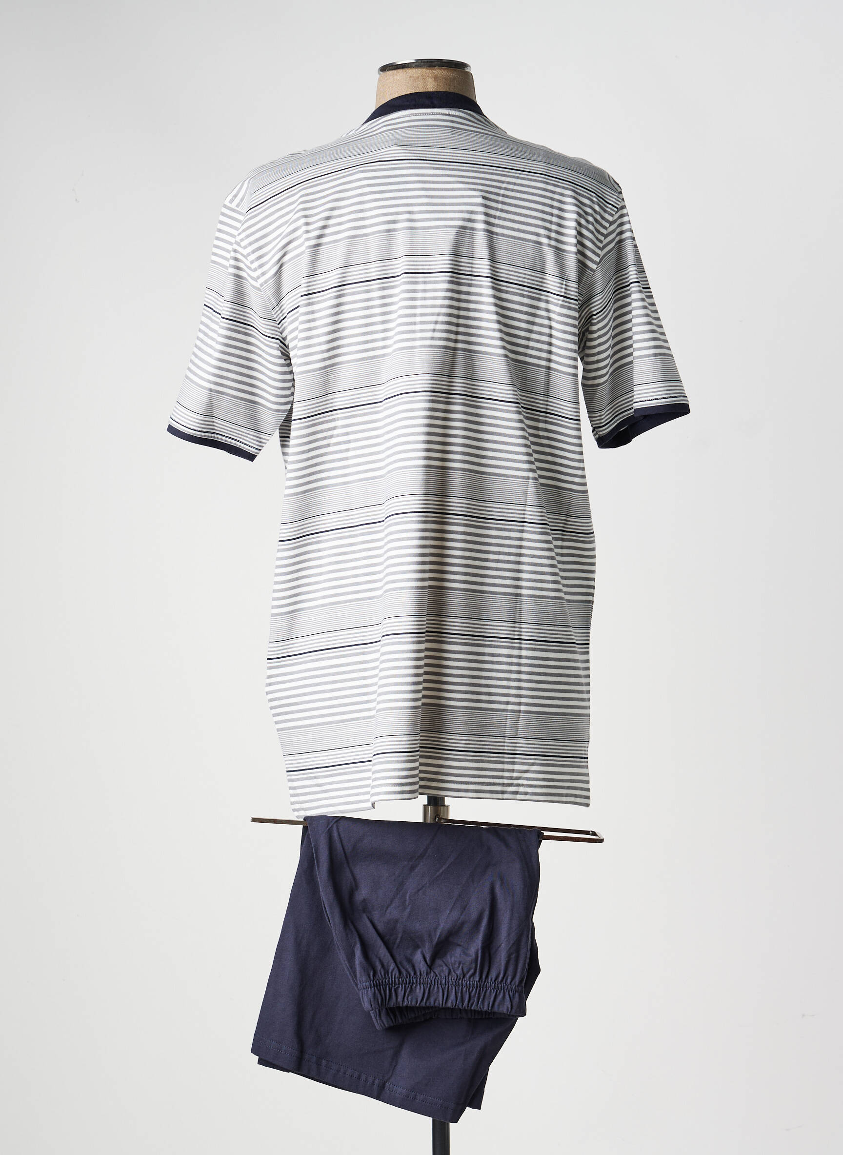 Pyjama tissage jersey gris RINGELLA homme