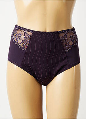 Culotte haute stretch violet PRIMADONNA femme