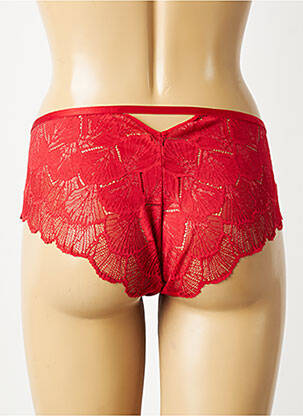 Culotte tissage dentelle rouge TRIUMPH femme